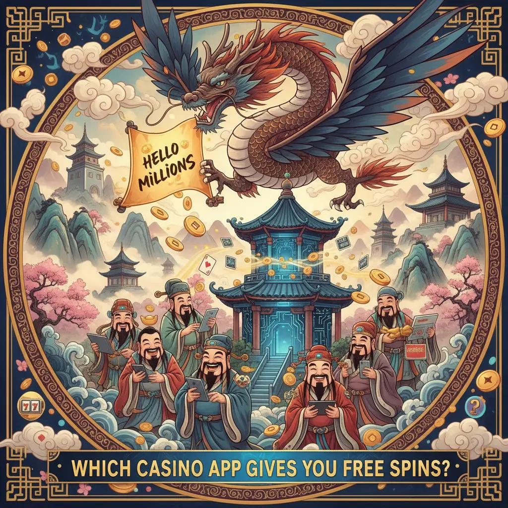 What casino app gives you free spins? - Millions