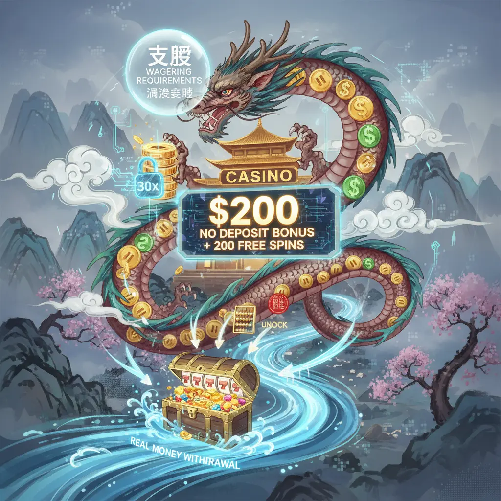 $200 no deposit bonus 200 free spins real money - Requirements